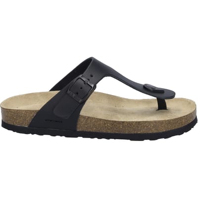 Josef Seibel Hermine 02 Dames Teenslippers - Zwart - 40