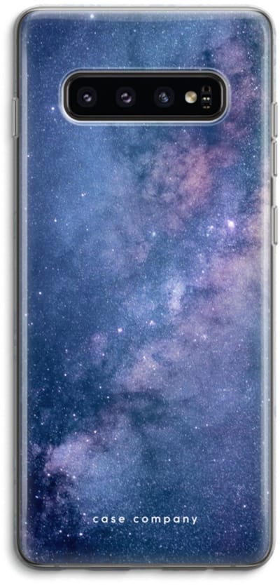 Case Company® - Hoesje geschikt voor Samsung Galaxy S10 4G hoesje - Nebula - Soft Cover Telefoonhoesje - Bescherming aan alle Kanten en Schermrand