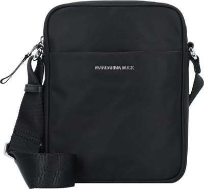 MANDARINA DUCK Schoudertas Ginza Vertical Crossover Bag Black Zwart