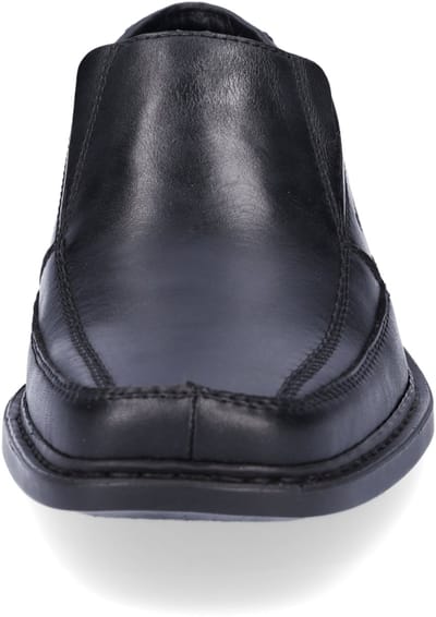 Rieker heren leren loafers zwart