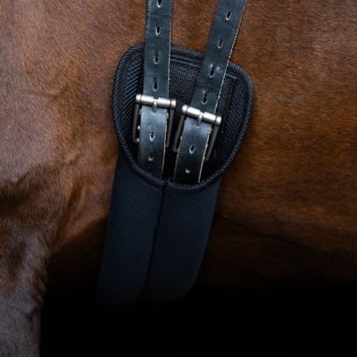 Imperial Riding Dressuursingel Neopreen IRH Zwart - 65cm | Singels paard