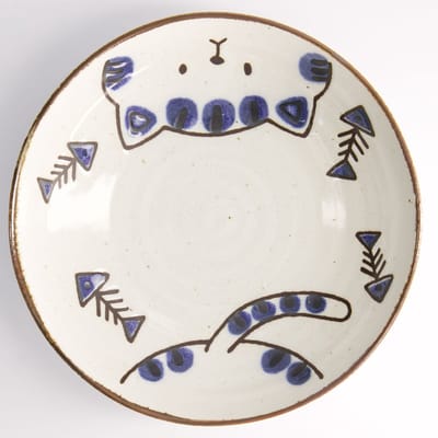 Tokyo Design Studio – Kawaii – Kat Nako – Bord – Blauw – 21×5.2cm