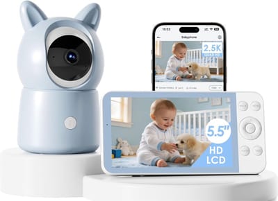 CLGP® Baby Monitor Met Camera – Babyfoon Met App – Babycamera