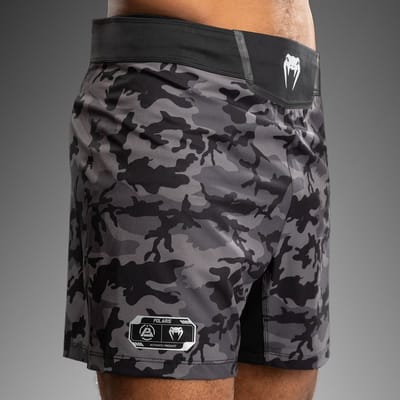 VENUM X Polaris Fightshorts Zwart Camo Stormgrijs - XS