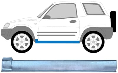 Reparatie dorpel voor Toyota Rav4 1994-2000 / Links