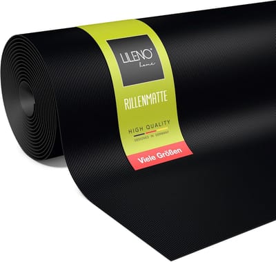 Rubberen Ribbelmat op Maat per Meter - Antislip en Werkplaatsvloer