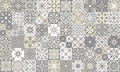 Zelfklevende spatwandsticker - MARIALLA TILES - 60x100cm