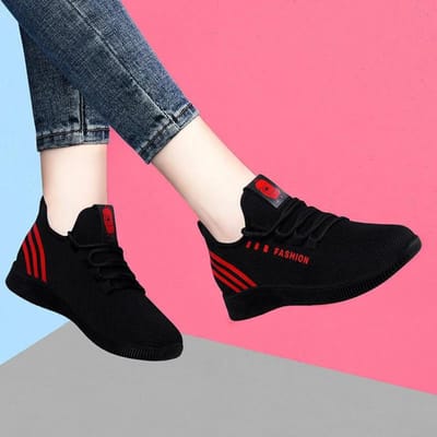 Nouvelle Baskets en Maille Tissée Fly Tendance Mode Femme Chaussures Décontractées Coréennes Noix de Coco 39 white