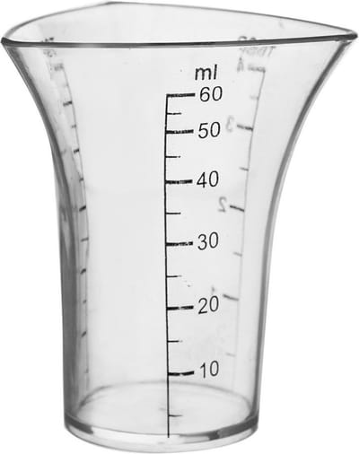 Maatbeker 60 ml - Maatkan