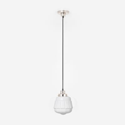 Hanglamp aan snoer Cadence 20's Nikkel - Art Deco Trade