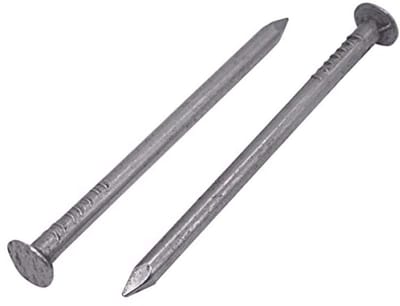 Pack van 300 constructienagels 3,5 x 60 mm - Platte ronde kop - Multifunctionele draadnagels voor houtbewerking