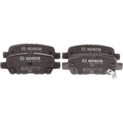Remblokset BOSCH 0 986 494 929, achter