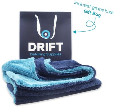 Drying Towel 1600GSM - Auto Droogdoek - Enorm absorberend vermogen - Afmeting 100 × 70 cm - Streeploos drogen - Snel drogend - Microvezeldoek