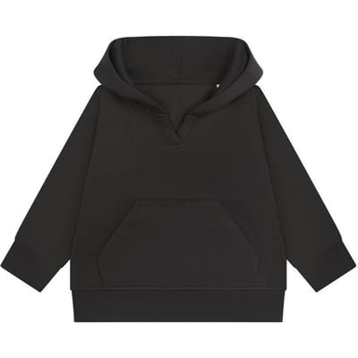 Larkwood Effen Duurzame Hoodie Kinderen/Kinderen (Zwart)