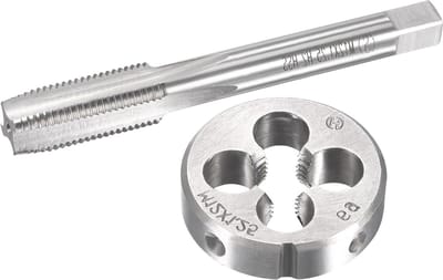 M12 x 1.25mm Tap en Draadset voor Machine Draad, Stevige Gereedschappen voor DIY en Reparatie, Binnen- en Buitendraad Snijden