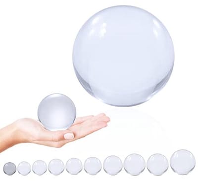 Transparante 60mm Acrylaat Contact Juggling Ball - Juggling Manipulatie Ballen voor Optredens