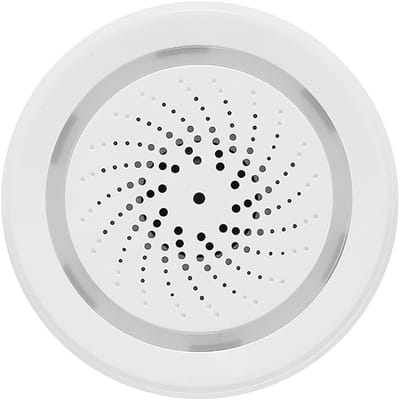 Slimme Sirene Melder - Alarm Systeem - Huis Beveiliging - App en Spraakbesturing - 100DB Luid Geluid