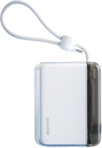SHARGE Flow Go - Power bank - 10000 mAh - 22.5W - Wit