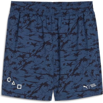 PUMA SHORTS X SQUID GAME AOP RELAXED 6'' 63075816 r L