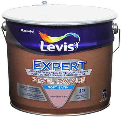 Levis - Expert Gevel Mix - Shady Red A30 - Mengverf - 10 L