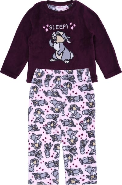 Paarse pyjama Stampertje Bambi DISNEY