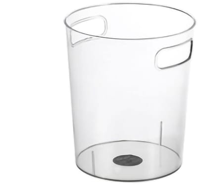 Dailygoods- Prullenbak Transparant - Opslagemmer - Vuilnisbak - Bureau - Keuken - Minimalistisch Ontwerp - PET Materiaal - Opbergemmer