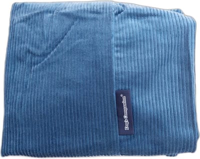 Dog's Companion hoes Hondenkussen / Hondenbed - S - 70 x 50 cm - Petrol Ribcord