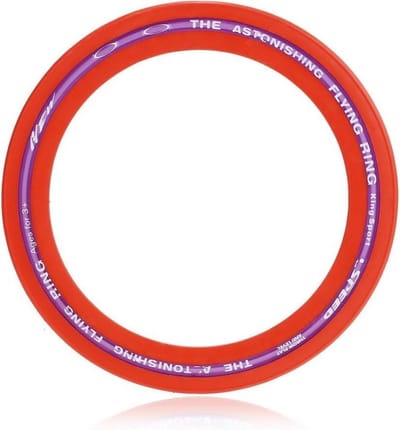 Jobber Toys Frisbee - Strandspeelgoed - Aerobie - 25 cm - Rood