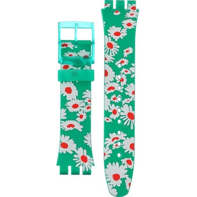 Swatch Plastic - Originals Large (41mm) SUO/SO29/SO32 ASO29G104 Meadow flowers Horlogeband