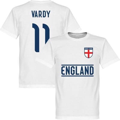 Engeland Vardy Team T-Shirt - XS