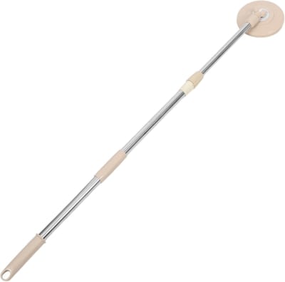 Draaibare Dweilstang - Dweilsteel Vervanging - Vloeren Schoonmaken - Versterkt Roestvrij Staal - 104 cm - Meerkleurig