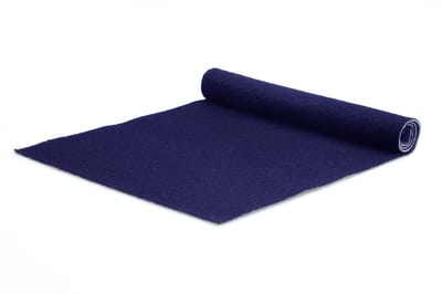 GJ Floors - Basic loper Tokyo | Marineblauw - Breedte x Lengte: 1 meter / 10 meter