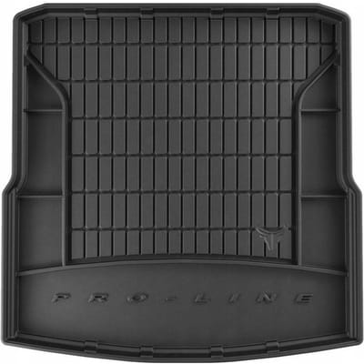 Rubber Kofferbakmat met Organizer Functie – Geschikt voor SKODA Superb II Combi 2008-2015 – Versie zonder zij-nissen – TPE Rubber – Hoge Rand 5 cm