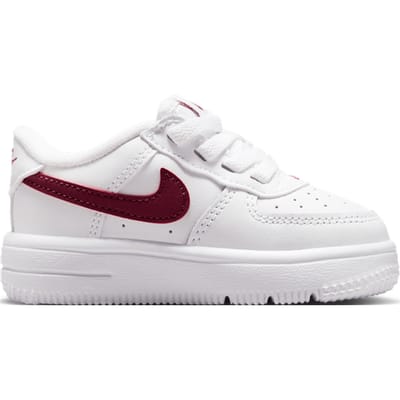 Nike Air Force Babyschoenen - Wit - Maat 23.5 - Synthetisch, Leer