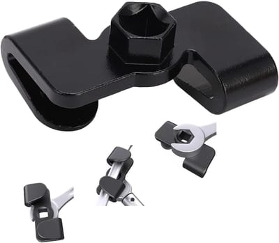 Universele Verlenging voor Steeksleutels, Adapter voor 1/2 Inch Schroevendraaier en 21mm Inbussleutel voor Moeilijk Te Bereiken Moeren en Schroeven