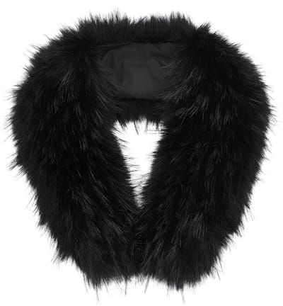 Dailygoods- Nepbont Kraag - Imitatiebont Capuchon Trim - Vervangende Kraag - 75cm Lengte - 13cm Breedte - Zacht en Behaaglijk