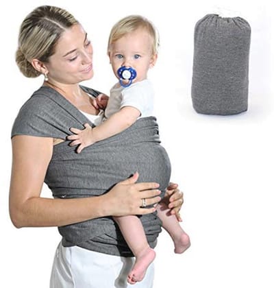 Elastische Babydraagdoek voor Pasgeborenen en Peuters - Handvrije Babydrager tot 15 kg