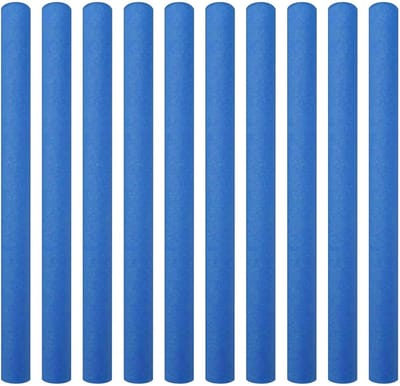 Trampoline Paalhoezen - Beschermhoezen Paaltjes - Trampoline Veiligheid - Schuim Vulling - 10 stuks - Blauw