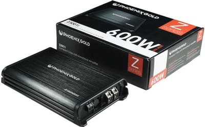Phoenix Gold Z3001i monoblok Auto versterker Class A/b 2 ohm Inclusief bass remote controller
