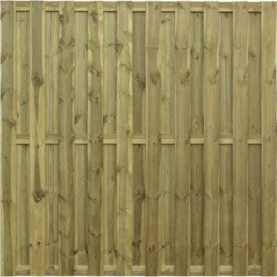 Intergard Schutting tuinscherm Multi 19 planks 180x180cm