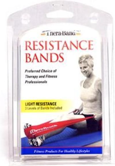 Thera-Band - Light 1,5 m (set van drie)
