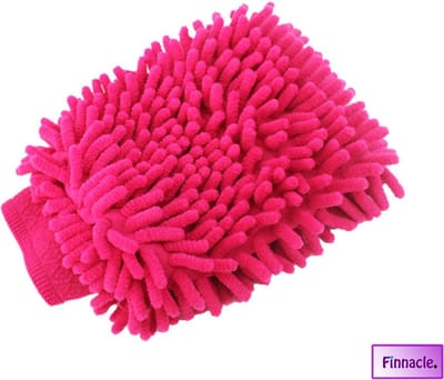 Finnacle - Auto washandschoen - microvezel - Roze
