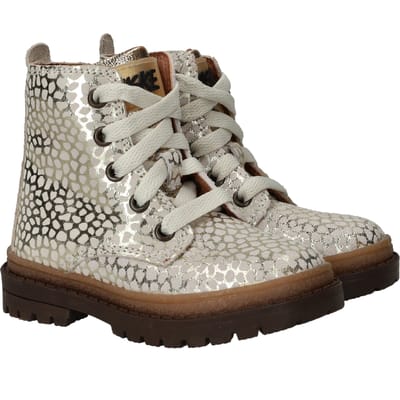 IK-KE Veterboots - Meisjes - Goud - Maat:23