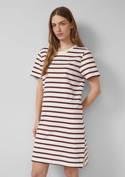 s.Oliver - female - Jersey jurk met zijsplitten