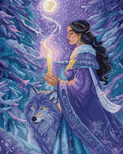 Borduurpakket LETI L9973 - Arctic Enchantress - Artische Betoveraarster