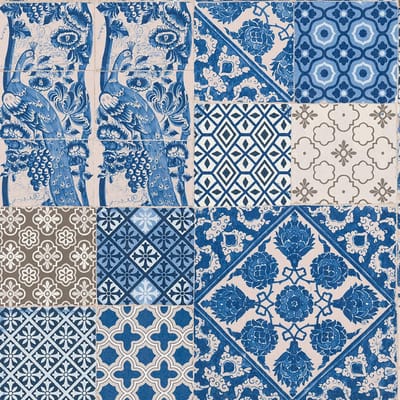TEGEL BEHANG | Patchwork - meerkleurig - A.S. Création Metropolitan Stories