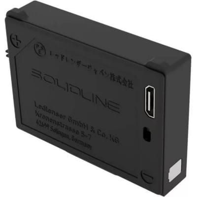 Ledlenser Solidline lithium-ion batterij pack 850 mAh – geschikt voor SH2, SH3, SH5 – lichtgewicht
