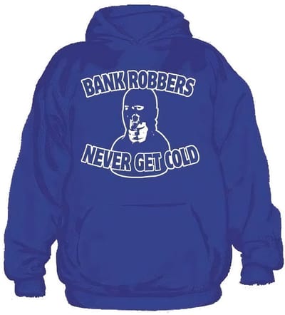 Hybris Bank Robbers Never Get Cold-hoodie SH-3-10923-LFH1-4