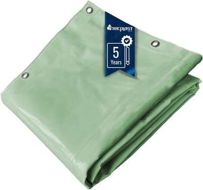 Agrarisch Dekzeil - Beschermend Zeil - Buiten Beschermen - 5 Jaar Garantie - 35x4 Meter - Saliegroen