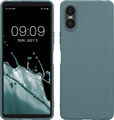 kwmobile telefoonhoesje geschikt voor Sony Xperia 10 VI - Hoesje voor smartphone - Back cover in Arctische nacht